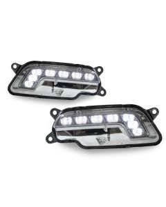 2010-2011 Mercedes E Class C207 With P2 Premium 2 Package OEM Replacement Bumper LED DRL Daytime Running Light