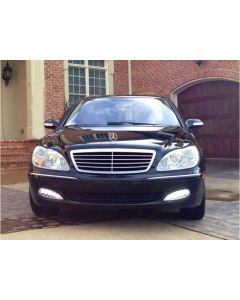 2003-2006 Mercedes S Class W220 Without Sport Pkg. Bumper LED DRL Daytime Running Light