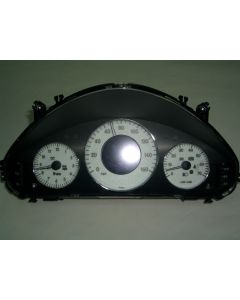  2006-2011 Mercedes CLK Class W219 White Gauge Face For Instrument Cluster