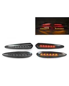 2000-2003 Nissan Maxima DEPO Clear or Smoke Front + Rear LED Bumper Side Maker Lights