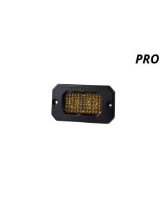 Stage Series 2" SAE Yellow Pro Flush Mount LED Pod (one)