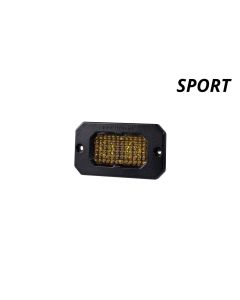 Stage Series 2" SAE Yellow Sport Flush Mount LED Pod (one)