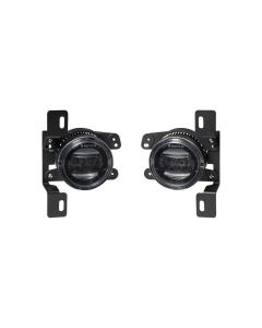 Jeep Wrangler JK/JL (07-22) Elite Series LED Fog Lights (Steel Bumper)