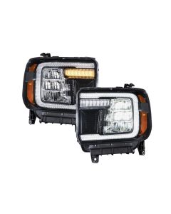 2015-2019 GMC SIERRA 2500/3500 LED REFLECTOR HEADLIGHTS (PAIR)