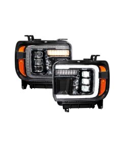 2015-2019 GMC SIERRA 2500/3500 LED PROJECTOR HEADLIGHTS (PAIR)