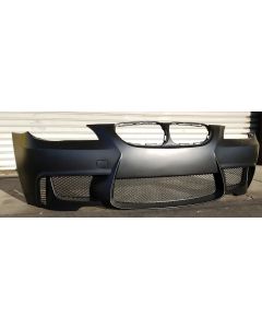 For BMW E60 and E61 5-Series Front 1M Style  1M5Tech PolyPropylene Front Bumper