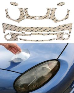 Mini Cooper S (07-13) Clear Bra w/ Stripes