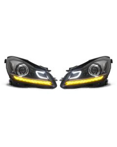 DEPO 2012-2014 MERCEDES BENZ W204 C CLASS C63 AMG STYLE PROJECTOR LED HEADLIGHT