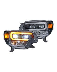 Toyota Tacoma (12-15) XB Hybrid LED Headlights (Amber DRL)