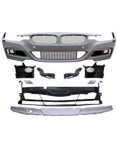 F30 (3-series) Mtech Style PolyPropylene Bumper (FRONT)