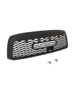 Fits 08-18 Toyota Sequoia  Not-TRD Style Front Grill - ABS Unpainted with LED DRL Lights