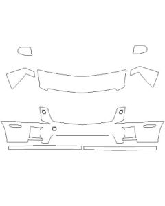 Cadillac STS (05-  ) Paint Protection