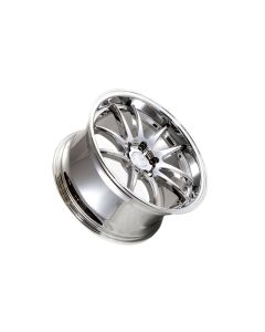 Aodhan 18x9.5/18x10.5  DS02 5x114.3 +22 Vacuum Chrome Rim Fits Genesis Coupe 350z