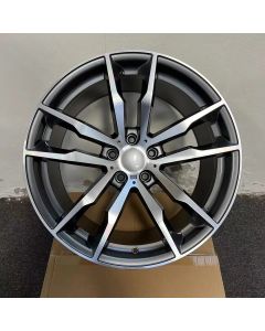 W732 1256 Gunmetal Machined Face 22x10.0 ET40 5x120 CB74.1