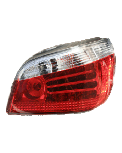 BMW E60 LED Tail Lights Pair Clear (04-07 5-series Sedan)