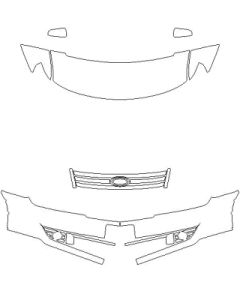 Ford Taurus X (08-  ) Paint Protection