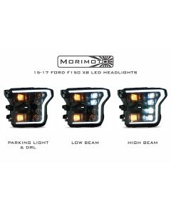 For Ford F150 BiLED Replacement Headlights for 2015-2017 from Morimoto