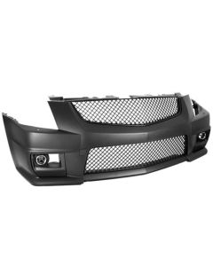 Cadillac CTS-V Design Front Bumper BLACK GRILLS