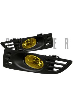 2003-2005 Honda Accord 2 Door Yellow Fog Lights Kit