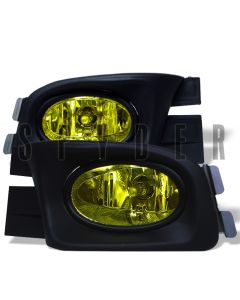 2003-2005 Honda Accord 4 Door Yellow Fog Lights Kit