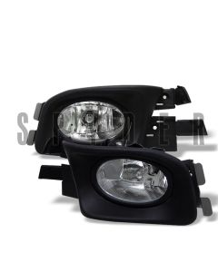 2003-2005 Honda Accord 4 Door Clear Fog Lights Kit