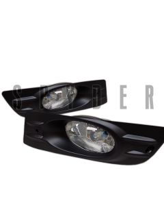 2006-2008 Honda Accord 2 Door Clear Fog Lights Kit