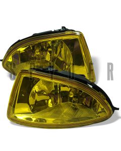 2004-2005 Honda Civic 2/4 Door Yellow Fog Lights Kit