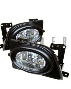 2006-2008 Honda Civic 4 Door Clear Fog Lights Kit