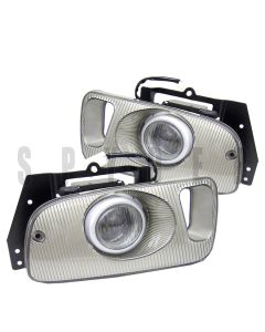 1992-1995 Honda Civic 2/3 Door Clear Fog Lights Kit