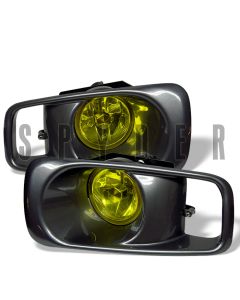 1999-2000 Honda Civic 2/3/4 Door Yellow Fog Lights Kit