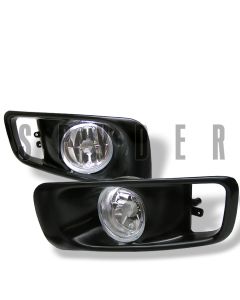 1999-2000 Honda Civic 2/3/4 Door Clear Fog Lights Kit