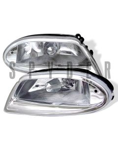 2002-2005 Mercedes Benz W163 Chrome Fog Lights Kit