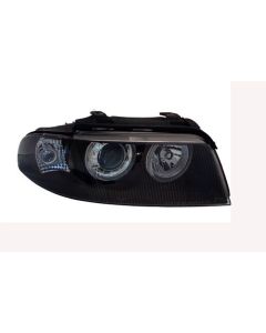 Audi A4/S4 B5 Angel Eye Projector Headlights Black