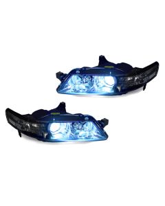 2007-2008 ACURA TL JDM STYLE DEPO BLACK CLEAR Bi-XENON D2S PROJECTOR HEADLIGHTS