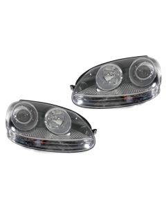 VW Golf V R32 GTI Headlights no integrated angel eyes