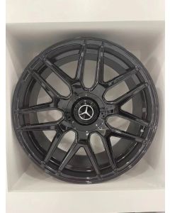 W840 1258 Gloss Black 18x9.5 ET35 5x112 CB66.6