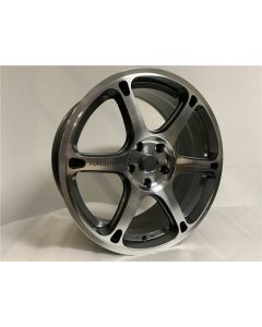 W514 IV037 Gunmetal Machined Face 17x7.5 ET40 5x114.3 CB73.1 IV-037