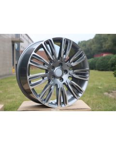 W798 Gunmetal Machined Face 22x9.5 ET45 5x120 CB72.6