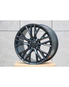 W591 Matt Black 18x8.5 ET56 CB70.3 5x120.7 - WCC 57mm, inside 47.5mm