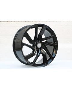 W797 Gloss Black 22x9.5 ET45 5x120 CB72.6