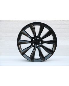 W452 1469 Gloss Black 22x9.0 ET35 5x120 CB64.1