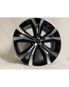 W247 1437 Black Machined Face 20x8.0 ET30 5x100 CB54.1