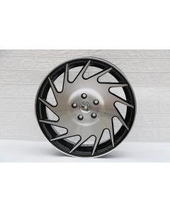 W022 IV-1229 Black Machined Face 18x8.5 ET35 5x114.3 CB73.1 iv-1229