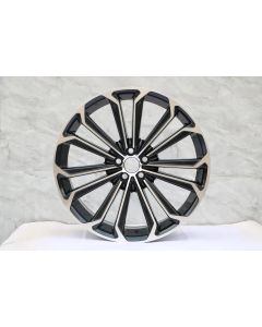 W221 Black Machined Face 16*6.5 ET40 CB54.1