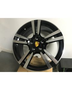 W856 Black Machined Face 20*9.5 ET56 5*130 CB71.6