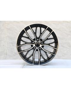 W740 Black Machined Face 19x8.5 ET35 5x120 CB72.6