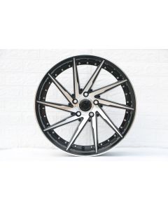 W511 1284A Black Machined Face 19*9.5 Et35 5x114.3 CB73.1