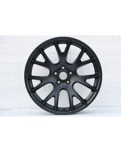 W598 1523 Matt Black 20x9.0 ET 20 CB71.5 5x115