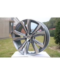 W247 Gunmetal Machined Face 20x8.0 ET 35 5x100 CB54.1