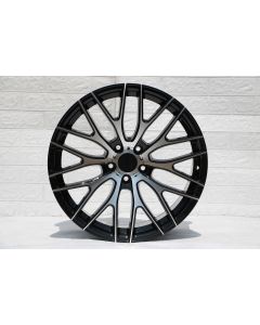 W008 D973 Black Machined Face 19x8.5 ET35 5x114.3 CB73.1